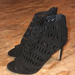 Aldo Peep Toe Heeled Booties